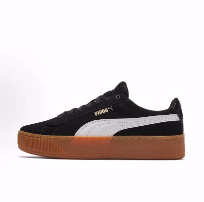 PUMA彪马 Vikky Platform 皮革 时尚休闲 轻便 低帮 板鞋 女款