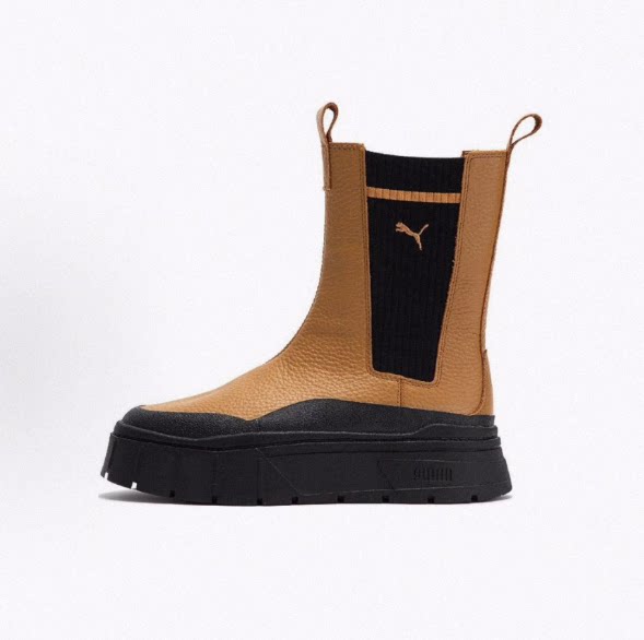 PUMA彪马 Mayze Stack Chelsea Casual 高帮 切尔西靴 女款