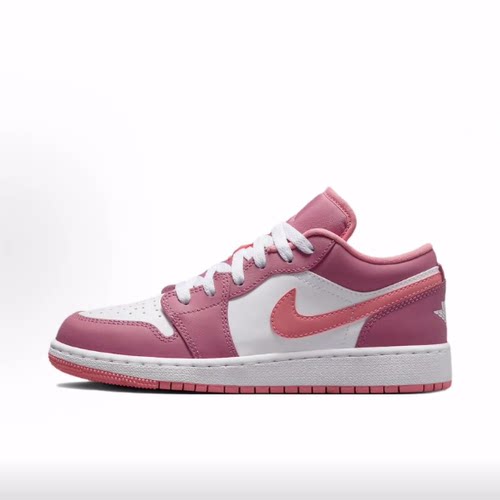 Jordan Air Jordan 1 Low Desert Berry 低帮 儿童篮球鞋