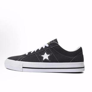 Converse One Star Pro 时尚舒适 低帮 帆布鞋 男女同款 黑色