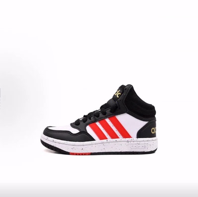 adidas neo Hoops Mid 中帮 儿童板鞋 儿童款