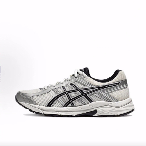Asics Gel-Contend 4 低帮 休闲 跑步鞋 男款 白银色