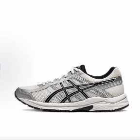 Asics Gel-Contend 4 低帮 休闲 跑步鞋 男款 白银色