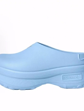 adidas originals ADIFOM STAN MULE 防磨包头拖鞋 女款 蓝色