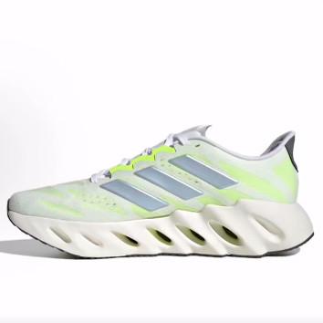adidas Switch FWD 舒适时尚透气 低帮跑步鞋 男女同款 白绿