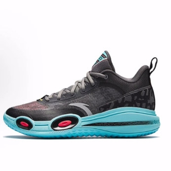 【CUBAL联赛同款装备】 Anta安踏 突袭 低帮 篮球鞋 男款 黑蓝