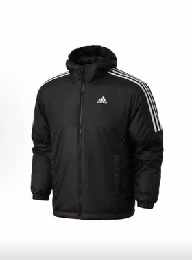 adidas ESSENTIALS Ess Ins Ho Jkt夹克棉服 冬季 男款