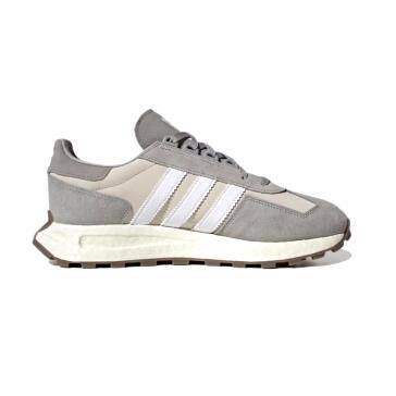 adidas originals Retropy E5 低帮跑步鞋 男女同款 灰白