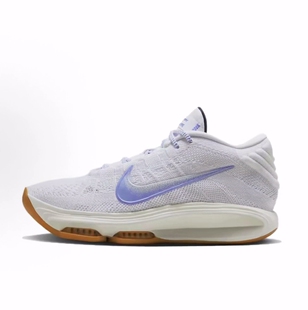 Nike Air Zoom GT Hustle 3 EP 中帮 篮球鞋 男女同款 白蓝