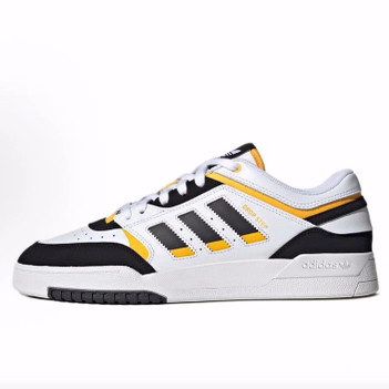 adidas originals 耐磨轻便 低帮 板鞋 男女同款 白黑黄