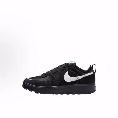 Nike 绒面革 C1TY 舒适百搭 防滑耐磨 低帮 休闲鞋 黑色 儿童款
