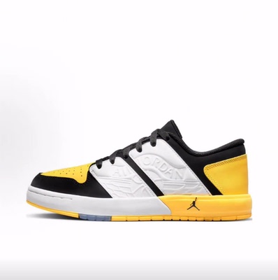 Jordan Nu Retro 1 Low 合成革 低帮 儿童篮球鞋