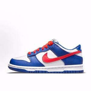 Nike Dunk Royal Red 哆啦A梦机器猫 低帮 儿童板鞋 青少年