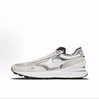 Nike Waffle One 耐磨透气轻便 低帮 运动休闲鞋 男款 灰白