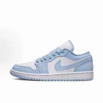Jordan Air Jordan 1  低帮 复古篮球鞋 女款 北卡蓝