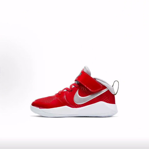 Nike Team Hustle D 9 Auto 中帮 儿童篮球鞋  中小童