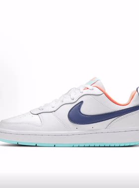 Nike Court Borough 2 皮革  低帮 儿童板鞋