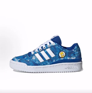 THE SIMPSONS x adidas originals FORUM 低帮 儿童板鞋 男女同款