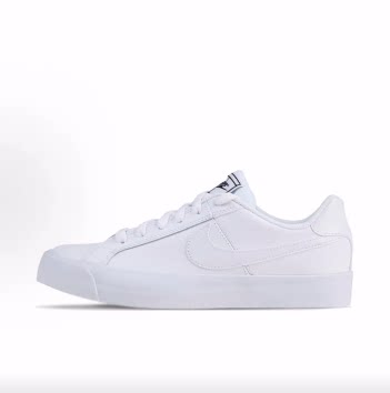 Nike Court Royale AC 圆头舒适 低帮 板鞋 女款 白色