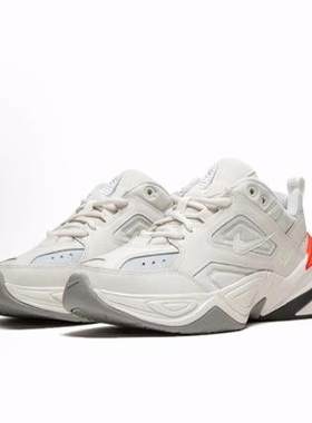 Nike M2K Tekno 舒适时尚 低帮 老爹鞋 女款 白橙