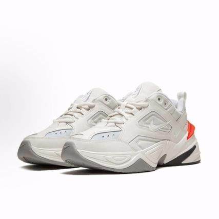 Nike M2K Tekno 舒适时尚 低帮 老爹鞋 女款 白橙