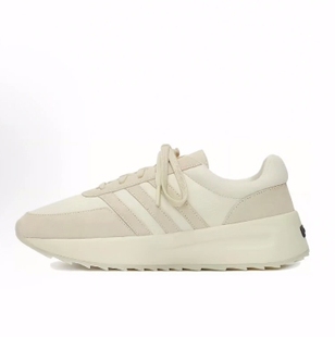 Athletics God adidas耐磨低帮生活休闲鞋 米白 Fear 男女同款