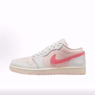 Air Jordan 1 Low Strawberry Milkshake 低帮 复古篮球鞋 女款