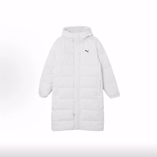 COAT DOWN 连帽长款 羽绒服 PUMA彪马 男女同款 LONG