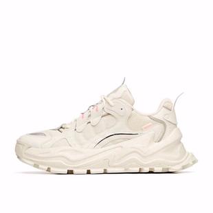 Anta安踏 炙热 减震防滑耐磨透气 低帮 运动休闲鞋 女款 浅米白