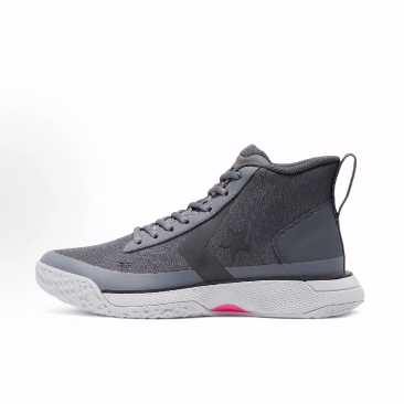 Converse Star Series BB 圆头系带 中帮 篮球鞋 男女同款 灰
