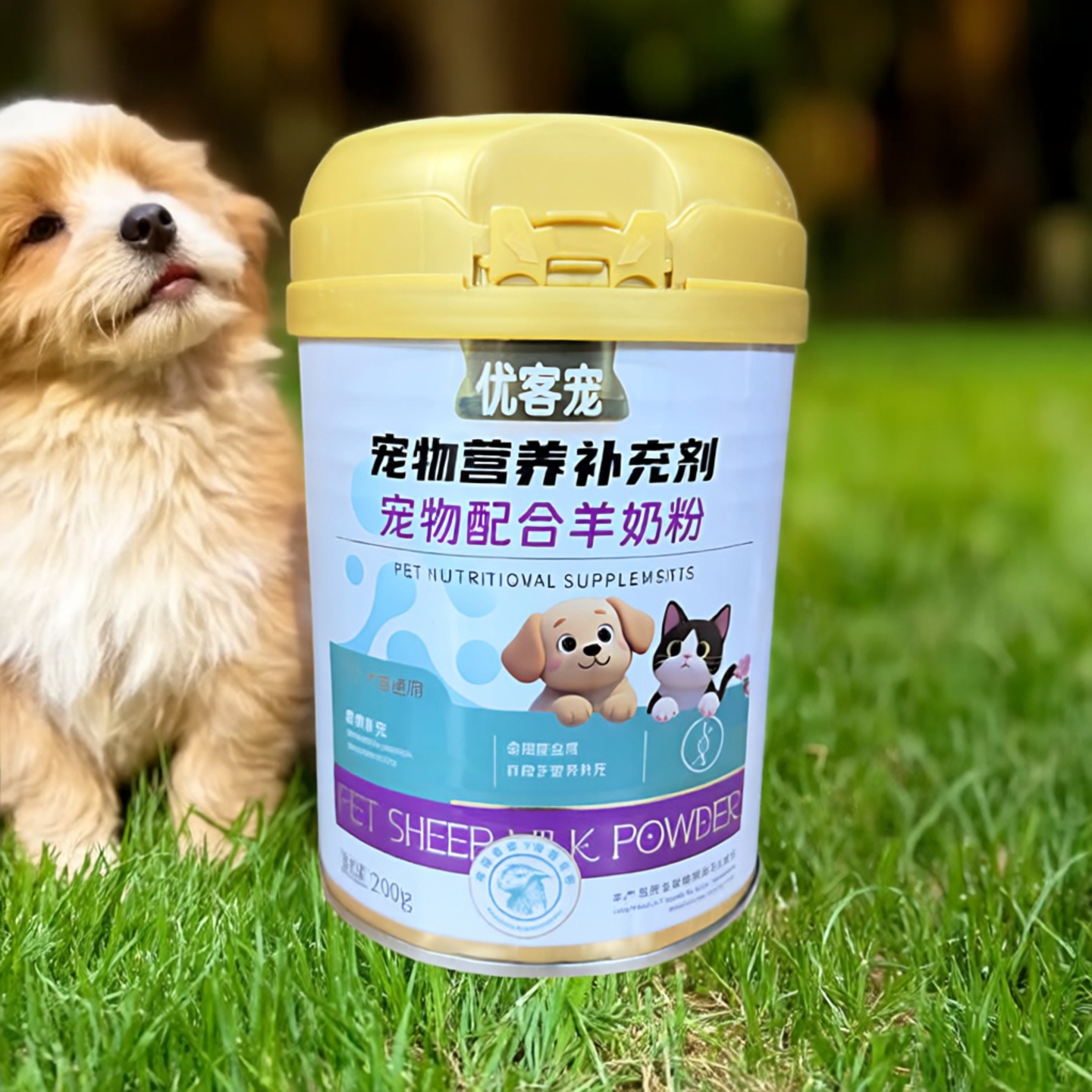 宠物羊奶粉幼猫奶粉幼犬营养补充