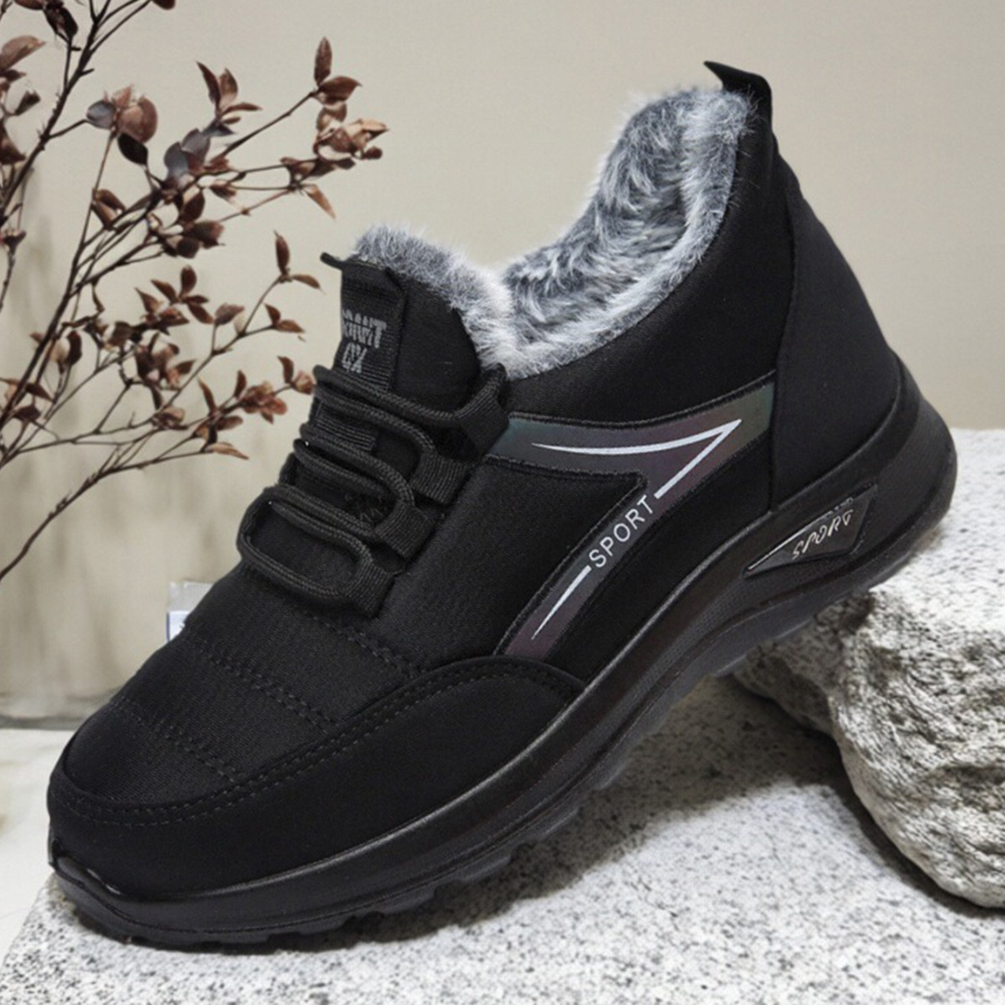 老北京棉女鞋保暖鞋老年人棉鞋子