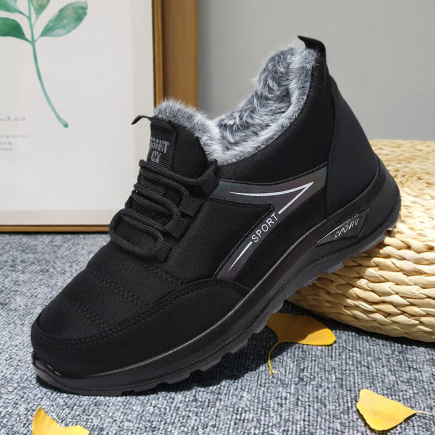 老太太棉鞋保暖鞋冬季鞋妈妈棉靴