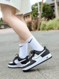 Nike Nike Air Force 1 Черно-белые авиационные силы № 1 AF1 Мужская повседневная ботинка DV0788-001