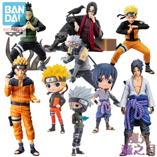 正版 万代眼镜厂现货火影忍者疾风传卡卡西鸣人佐助鼬小樱手办景品