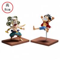 Genuine Bandai Eyewear factory One Piece Luffy, Empress Soronna, Mihawk Eye, Sanji, Robin, and Jingpin figurines thumbnail 7