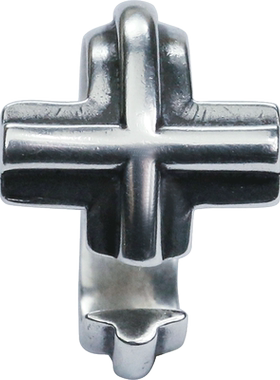 羿采个性十字架925女生银饰品