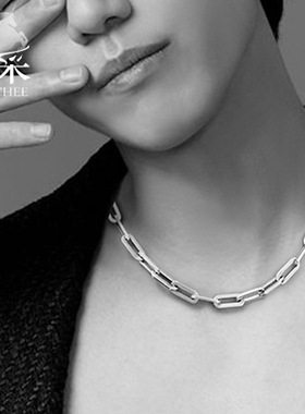 男士女士欧美配饰银项链