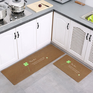 加厚厨房吸油地垫防滑防水防油垫子耐脏入户门垫家用进门口脚垫