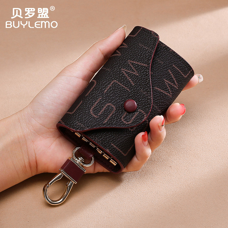 精致时尚钥匙包女百搭多功能腰挂钥匙扣个性家用创意收纳车锁匙包