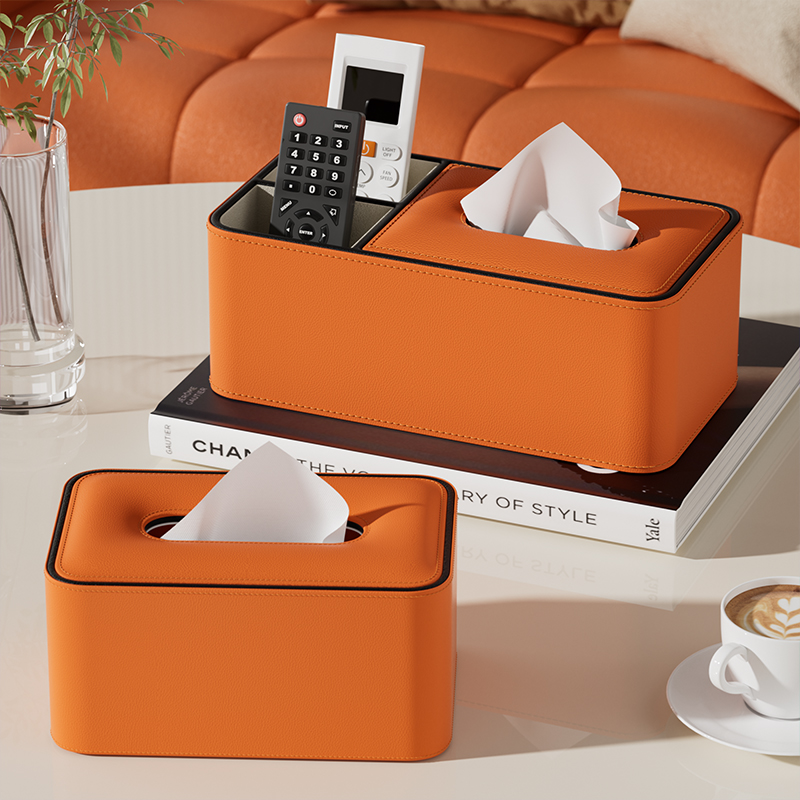 纸巾盒客厅高档轻奢家用桌面多功能茶几遥控器收纳抽纸盒2025新款