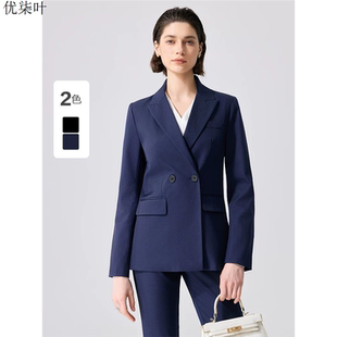 西装外套女小个子高级感轻职场正装大学生面试穿搭职业装西服套装