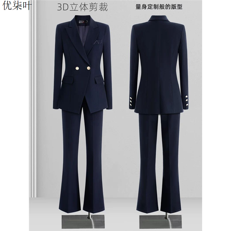 面试正装女职业套装公务员职场通勤西装工作服小个子女士西服外套