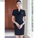 职业酒店前台服务员工作装 高端短袖 女夏薄款 套装 珠宝店工作服 西装