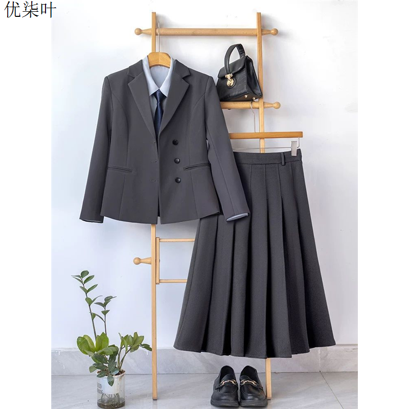 正装女套装大学生西装轻职场通勤气质高级感职业装小个子西服外套