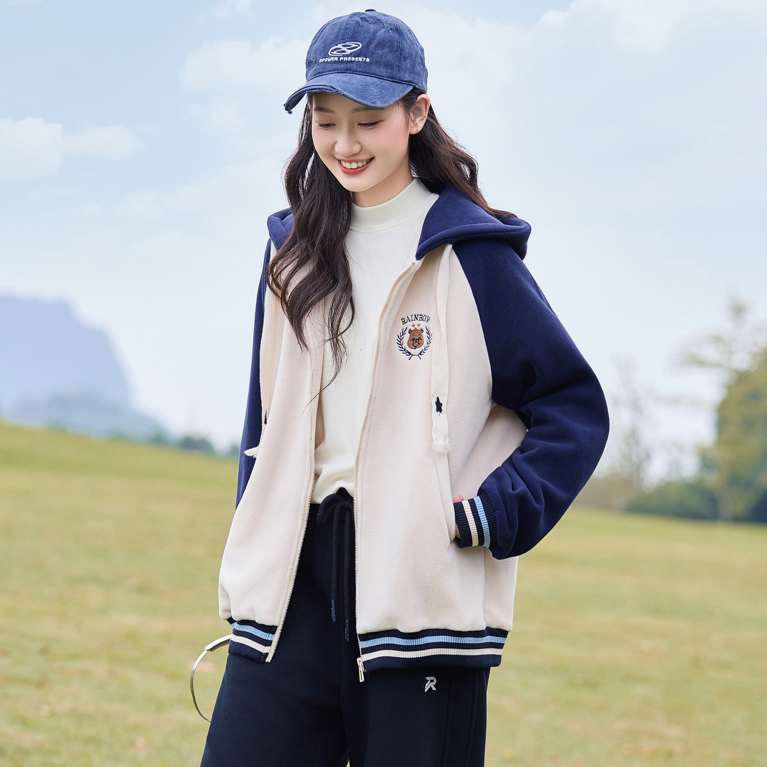 卫衣ins女棒球服套装初高中学生外套春秋装新款爆款时尚洋气开衫