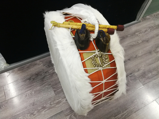 图瓦鼓 蒙古立鼓 兽皮鼓 少数民族乐队伴奏 蒙古族 呼麦 自然音乐