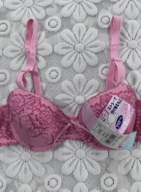 日单甜美蕾丝花边可拆卸双肩带薄模杯有钢圈文胸女士内衣四季4587