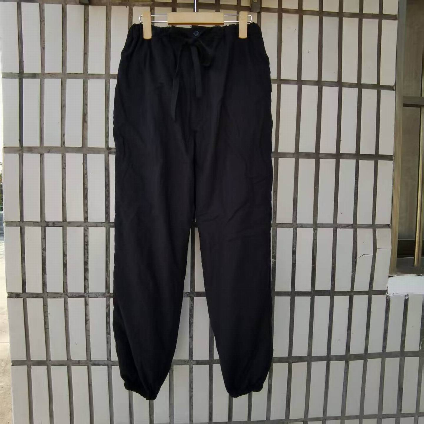 包邮松紧腰有口袋里薄绒束口运动家居裤和风男睡裤宽松有大码6006