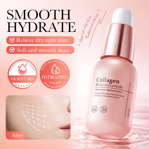 胶原蛋白精华液Collagen eswrinkles moisturizing serum smooth